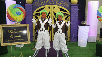 Willy Wonka's Chocolate Factory Party Themed Events